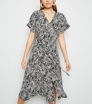 Leopard Off Shoulder Midi Dress